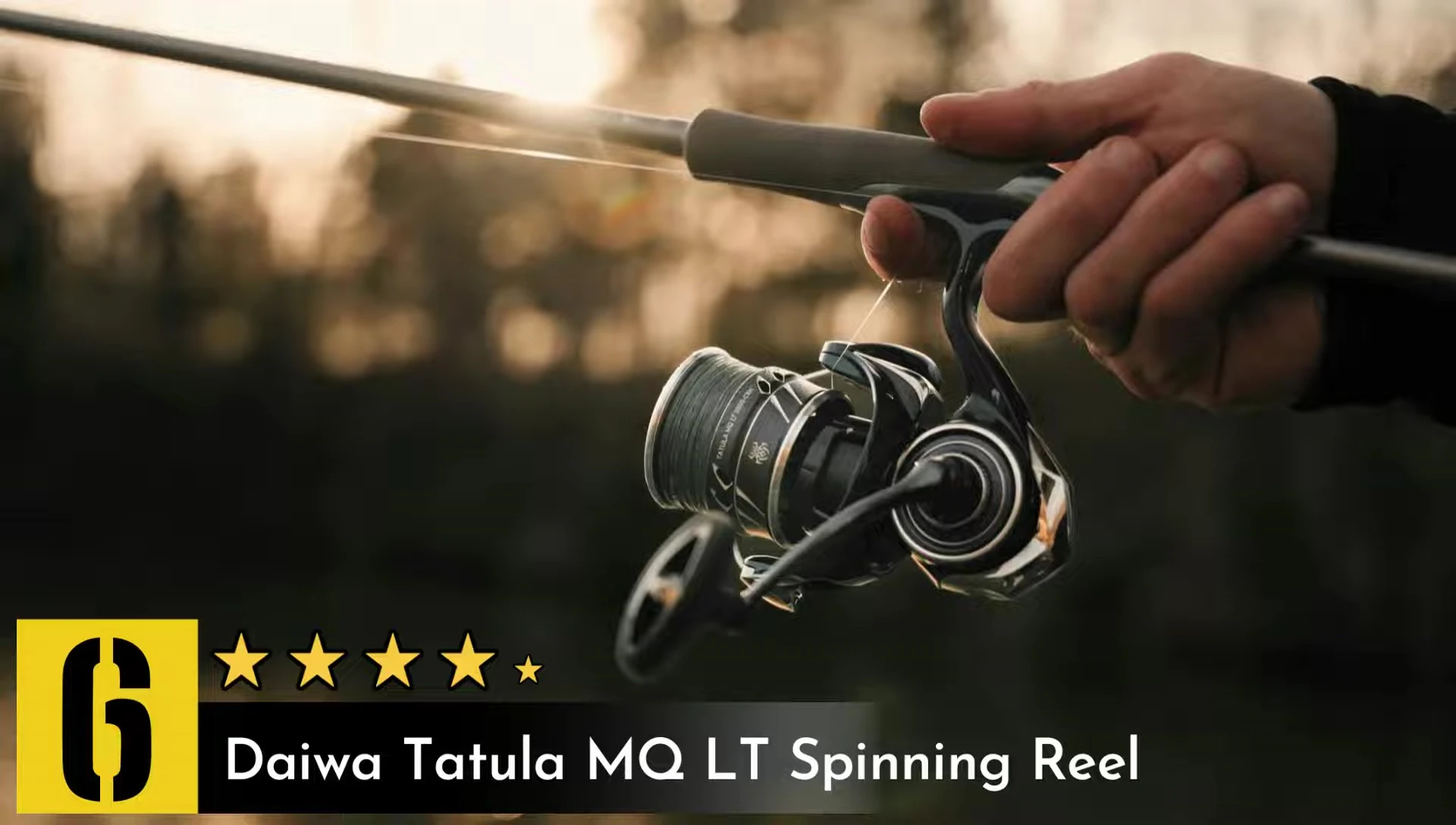 Daiwa Tatula MQ spinning reel.