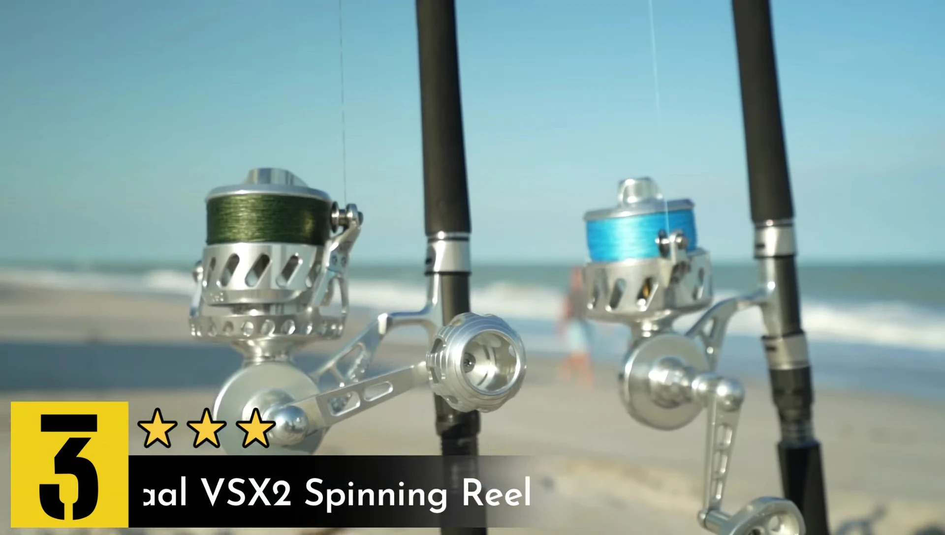 Van Staal VSX 2 spinning reel.