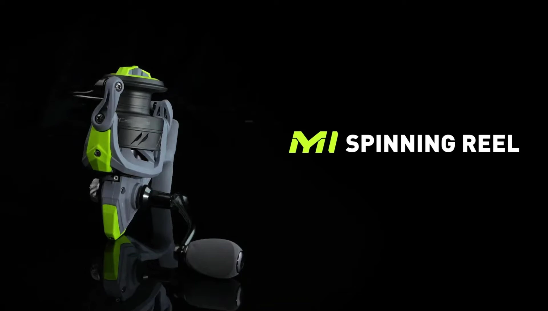 Handing M1 reel being used in a fishing scenario.