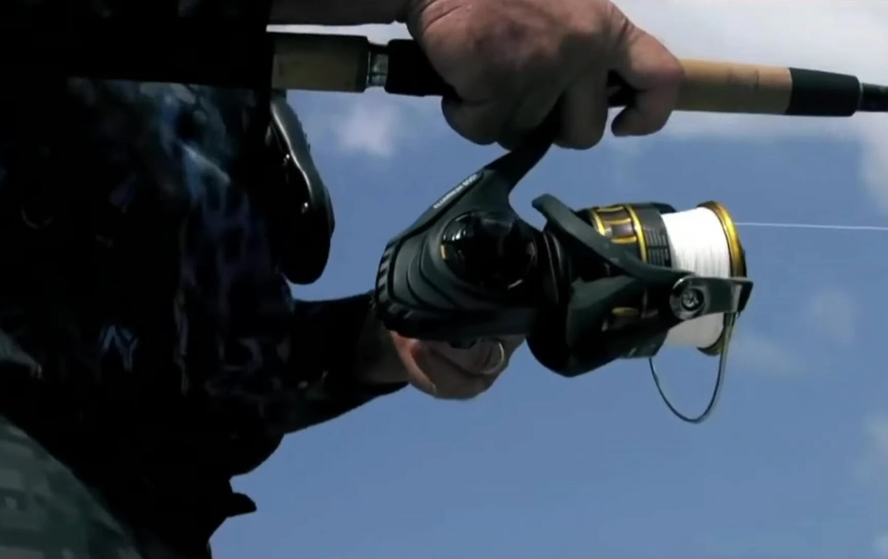 The Daiwa BG in a fishing scenario
