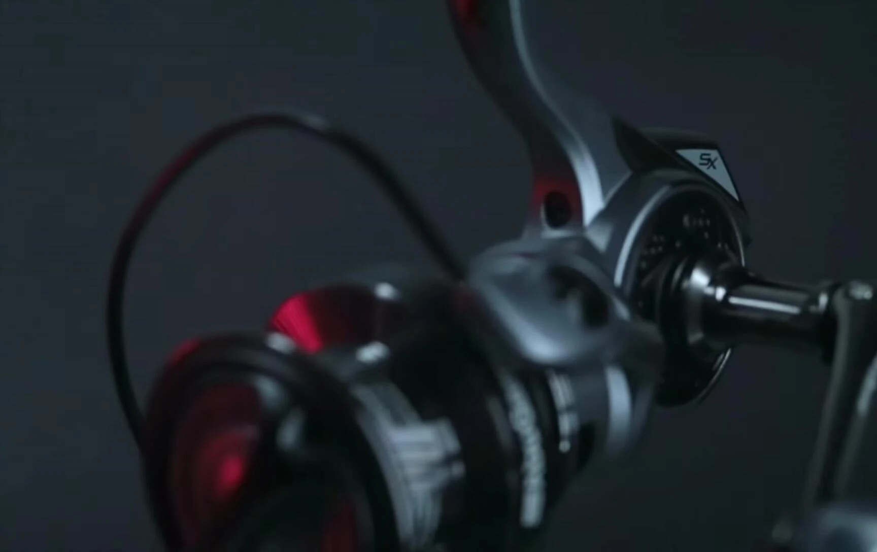 Close-up of the Abu Garcia Revo SX SP reel