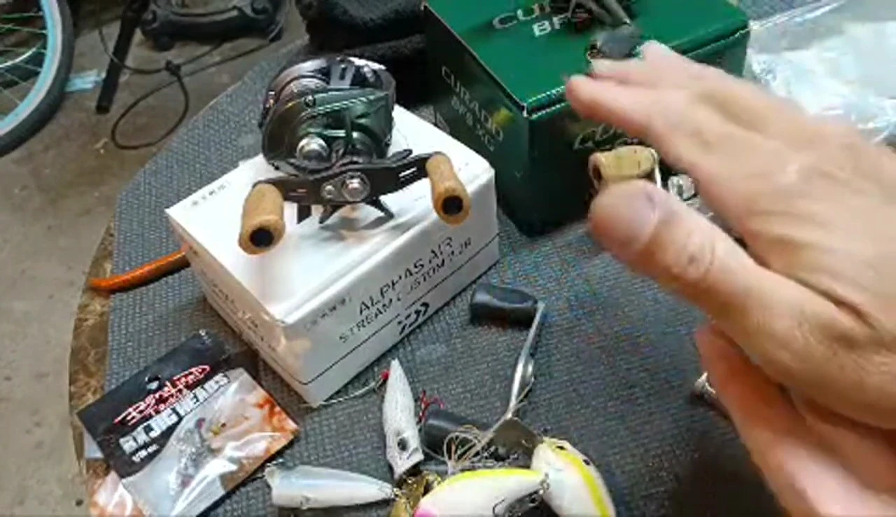 Image showcasing the newer Salamander reel mentioned.