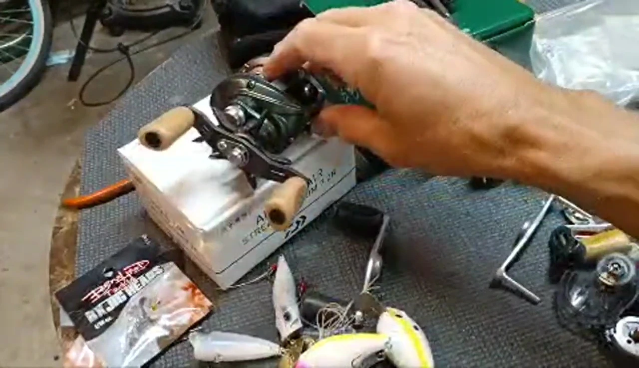 The speaker explains the reasons for selling some reels.