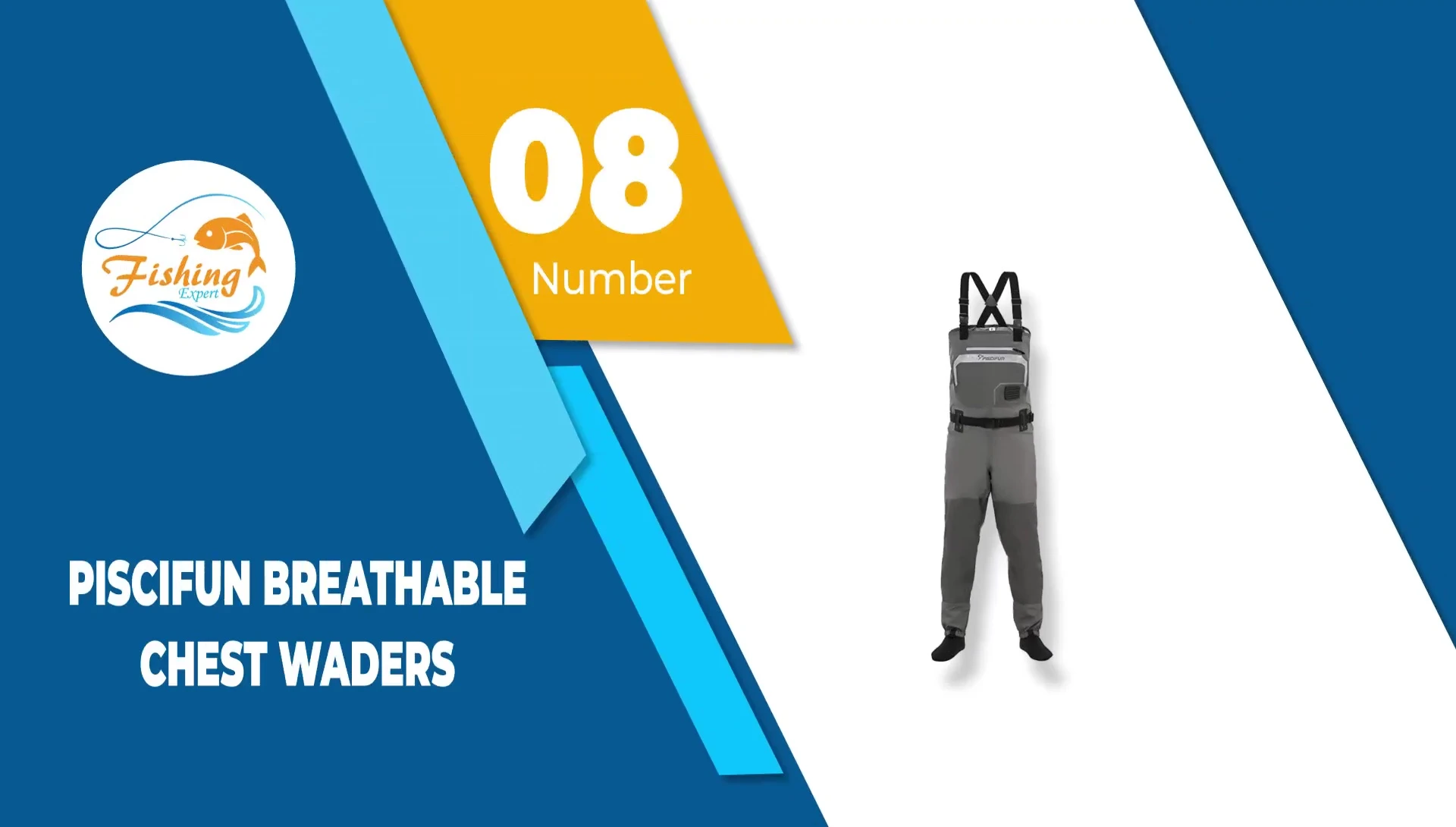 Piscifun breathable chest waders