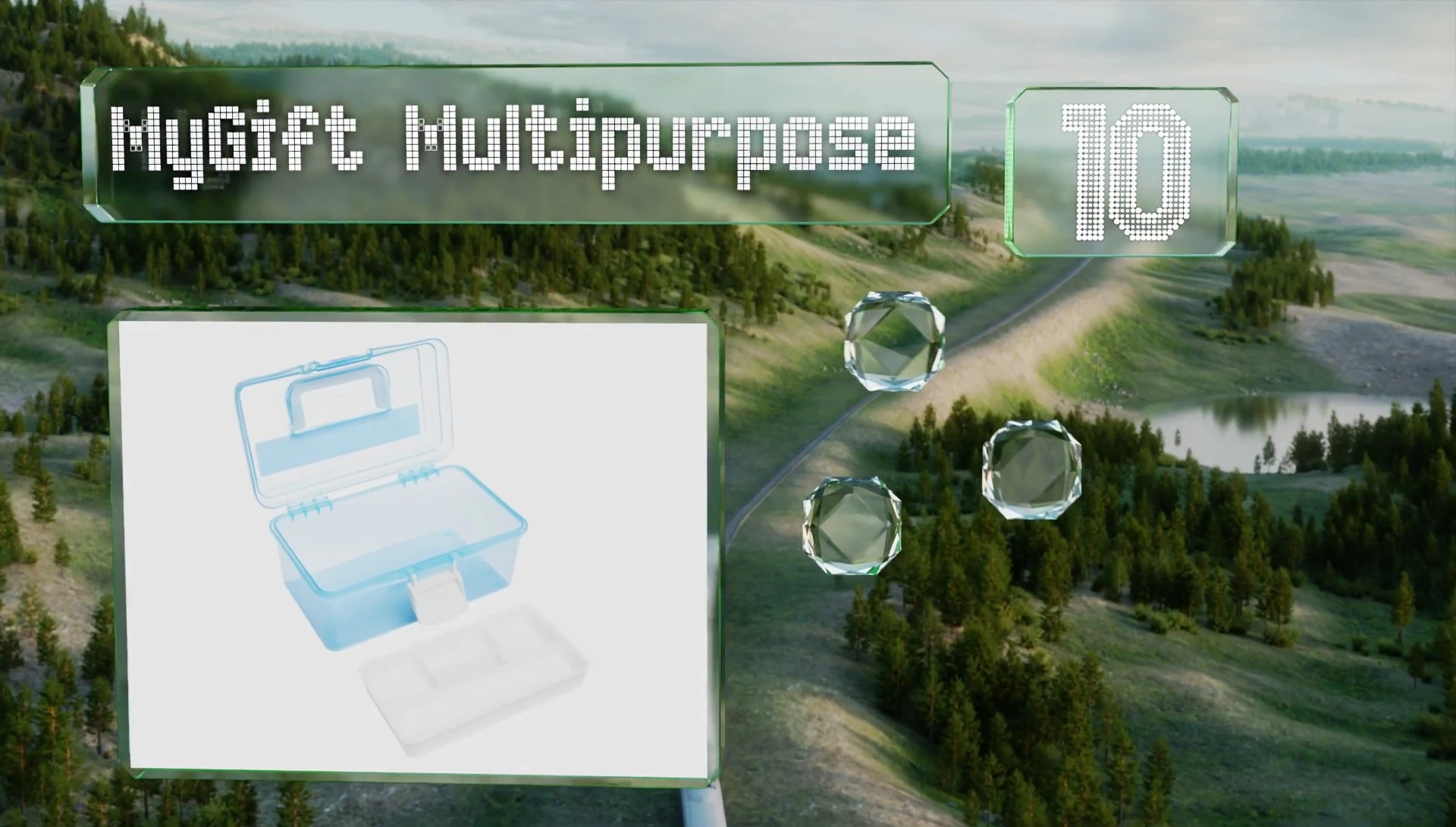 MyGift Multi-Purpose Tackle Box