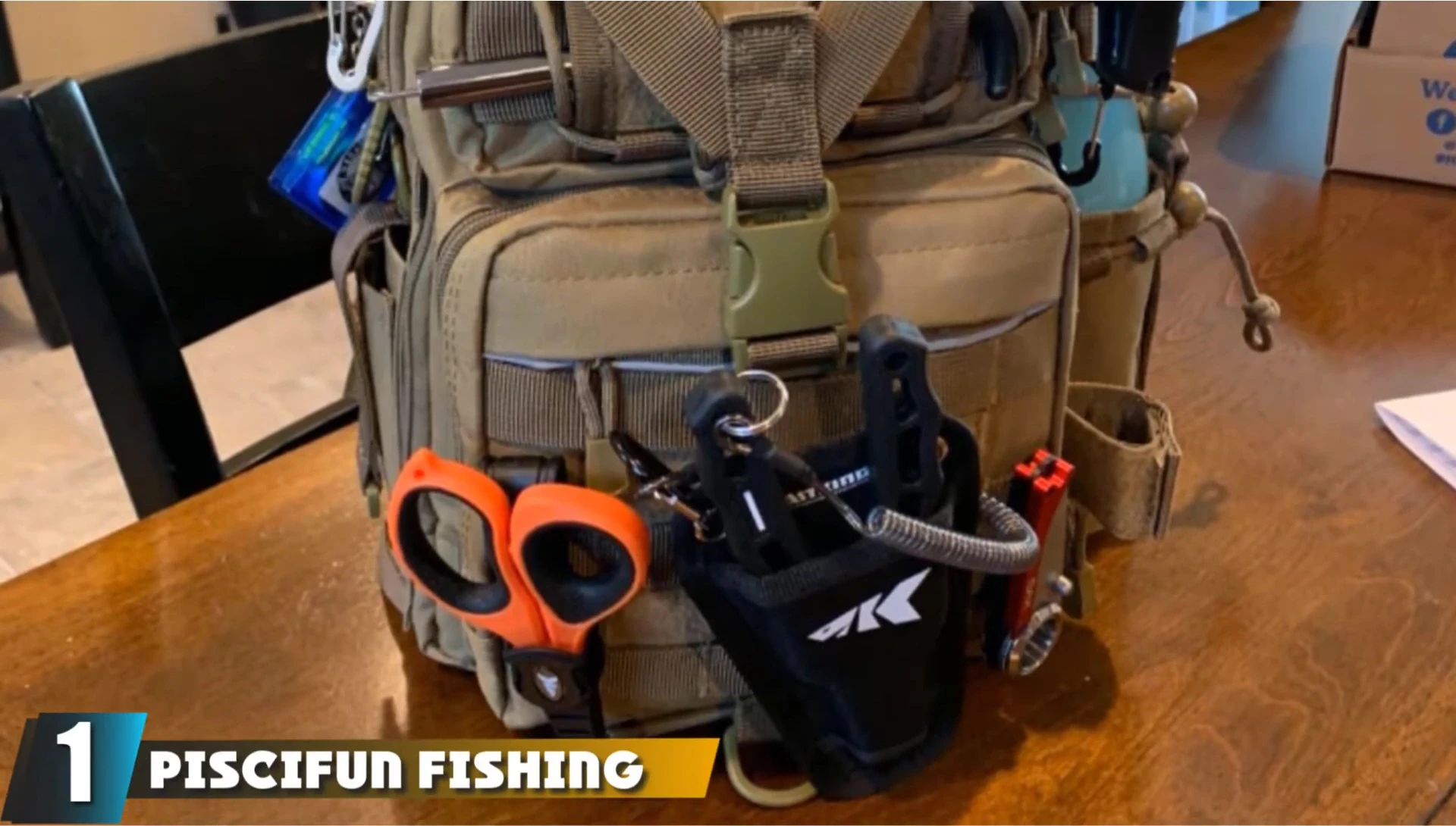 Piss Off Fun Fishing Tackle Storage Bag overview