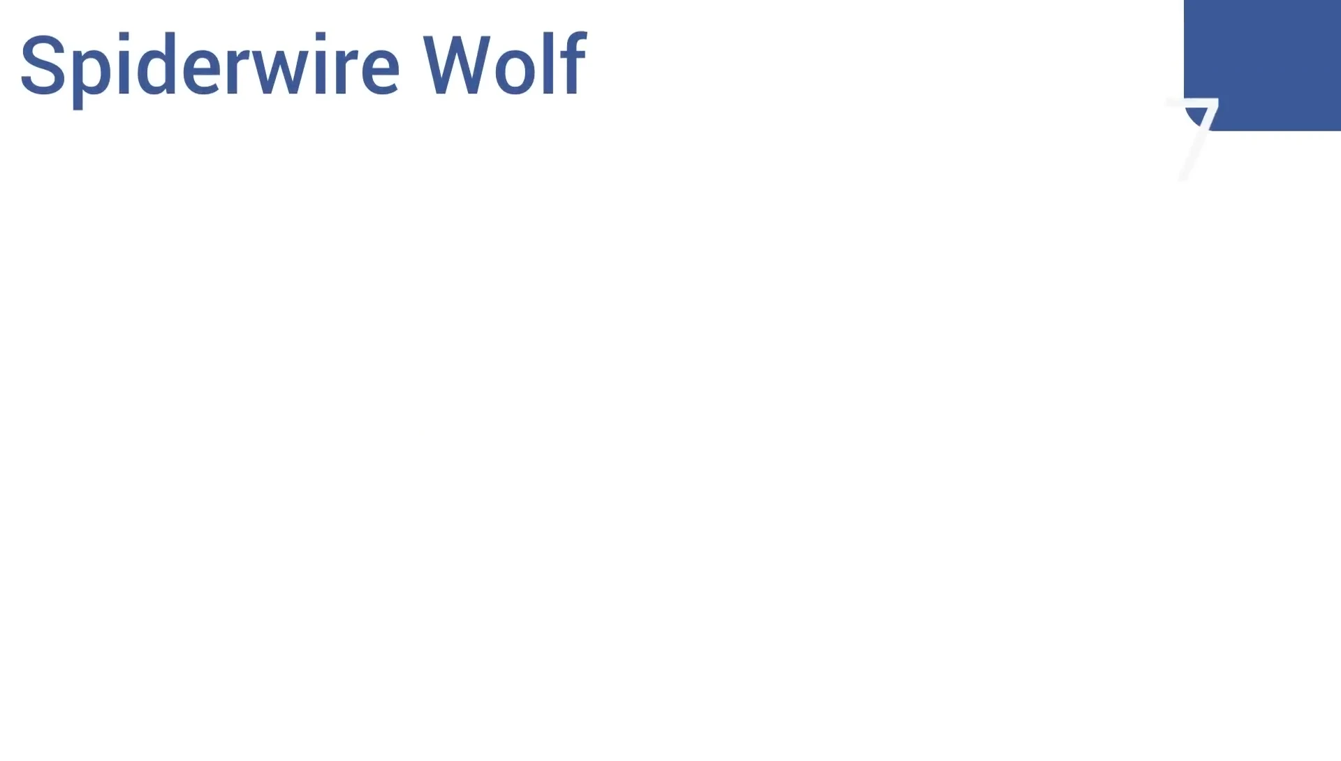 The Spiderwire Wolf tackle box