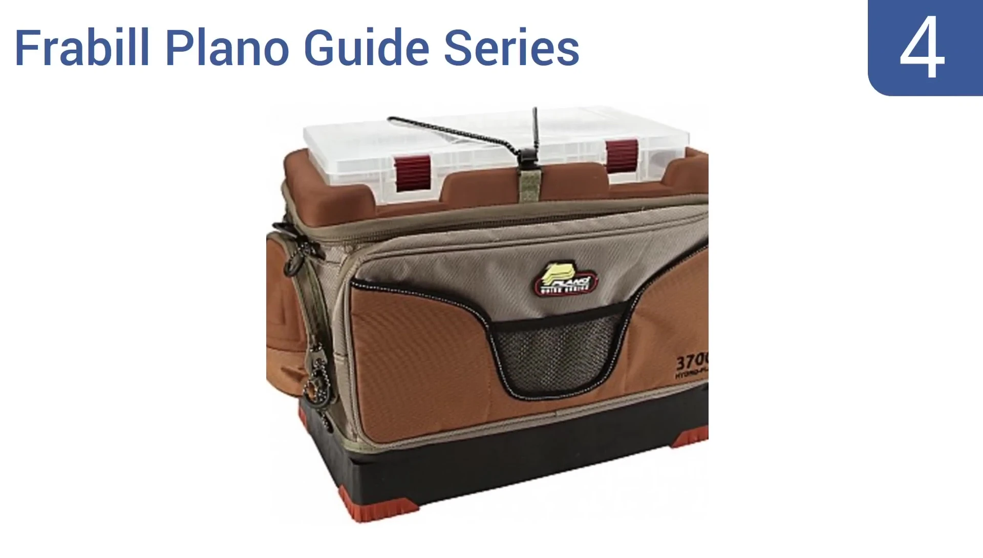 Close-up showing the molded depression on top of the Plano Guide Series