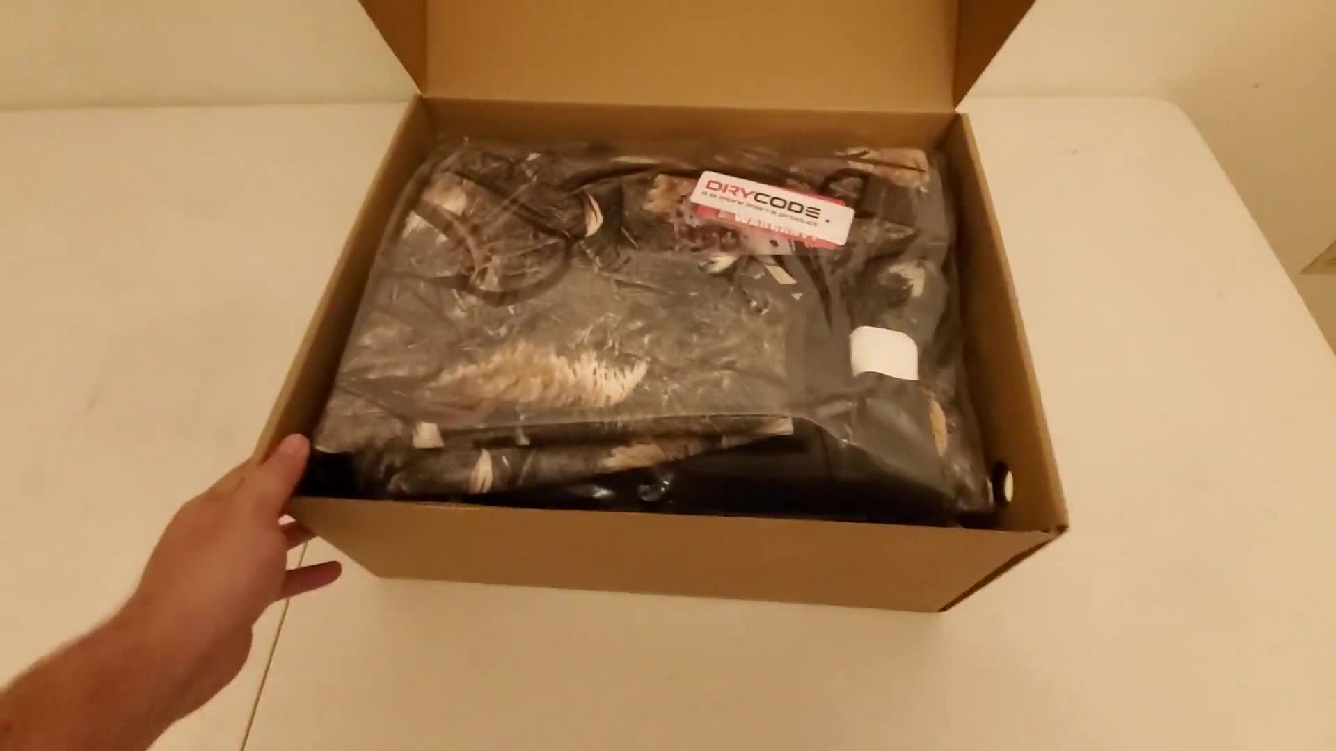 The package is shown to be well-packaged and secure.
